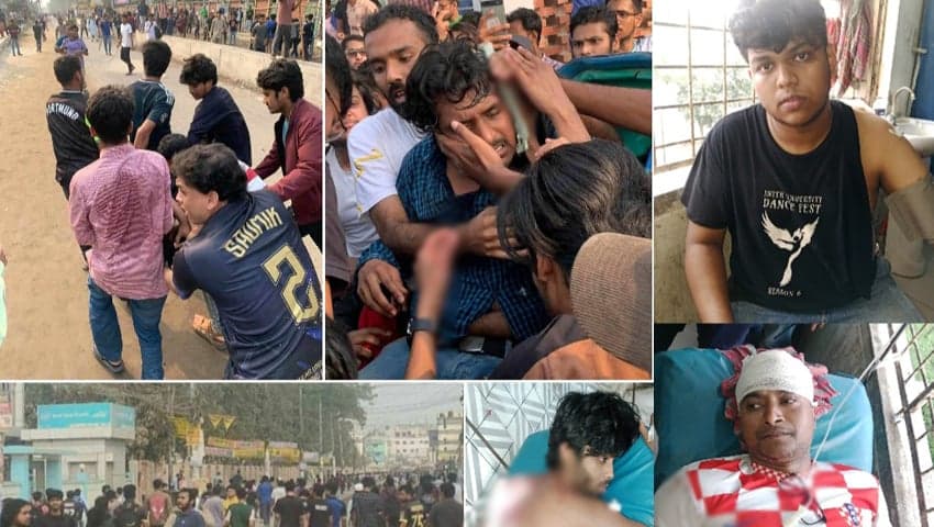 কুয়েটে ছাত্রদল ও বৈষম্যবিরোধীদের সংঘর্ষে আহত ৫০, বিজিবি মোতায়েন