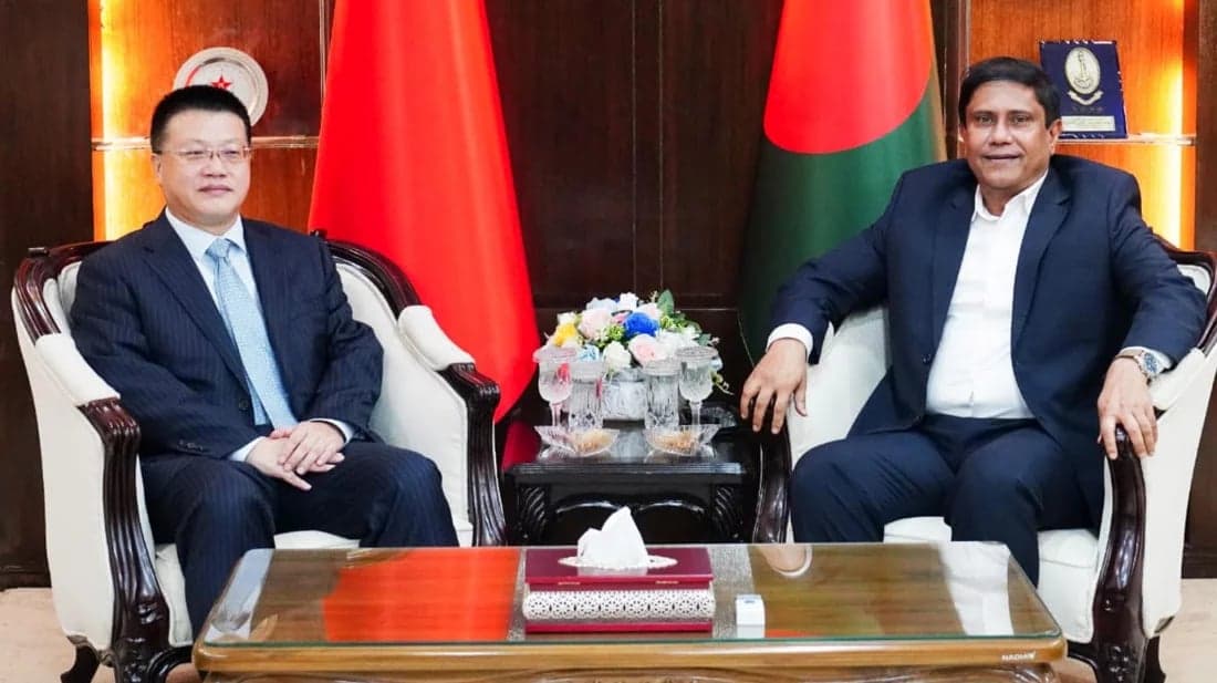 বাংলাদেশের প্রতিরক্ষা আধুনিকায়নে সমর্থন পুনর্ব্যক্ত করেছে চীন