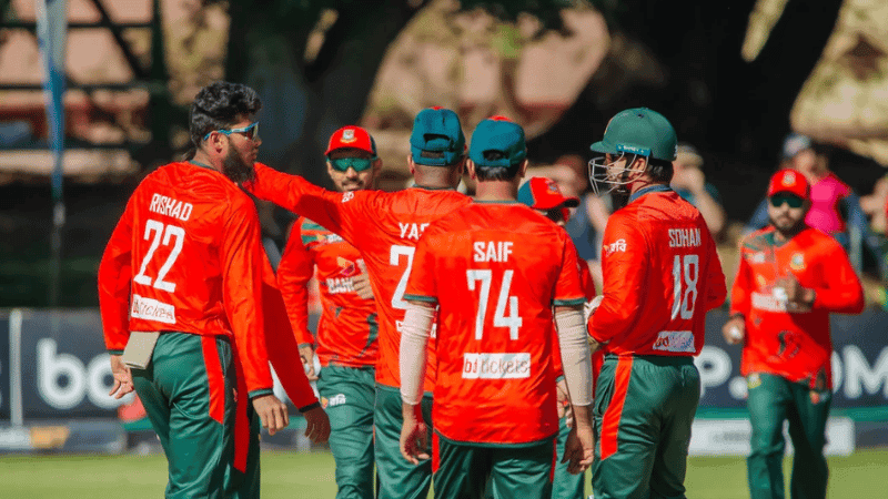 সাইফউদ্দিনের রেকর্ড আর রিশাদের ক্যারিয়ারসেরা বোলিংয়ে সিরিজ সমতায় বাংলাদেশ