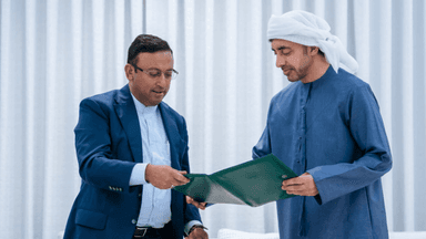 সংযুক্ত আরব আমিরাতের সঙ্গে কূটনৈতিক বৈঠক, প্রধানমন্ত্রীর পত্র হস্তান্তর