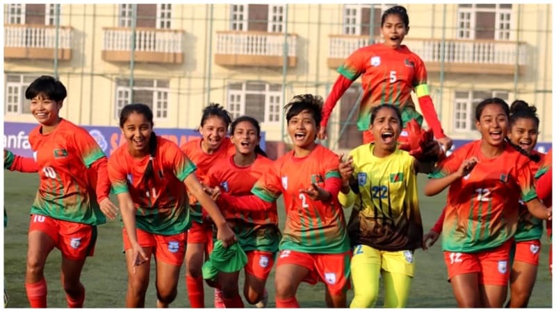 ভুটানের জালে বাংলাদেশের ৬ গোল