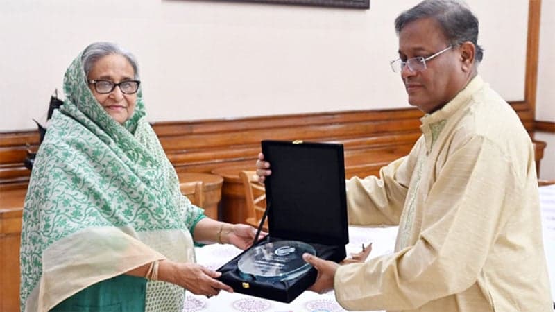 ‘এশিয়া ক্লাইমেট মোবিলিটি চ্যাম্পিয়ন লিডার’ পেলেন প্রধানমন্ত্রী