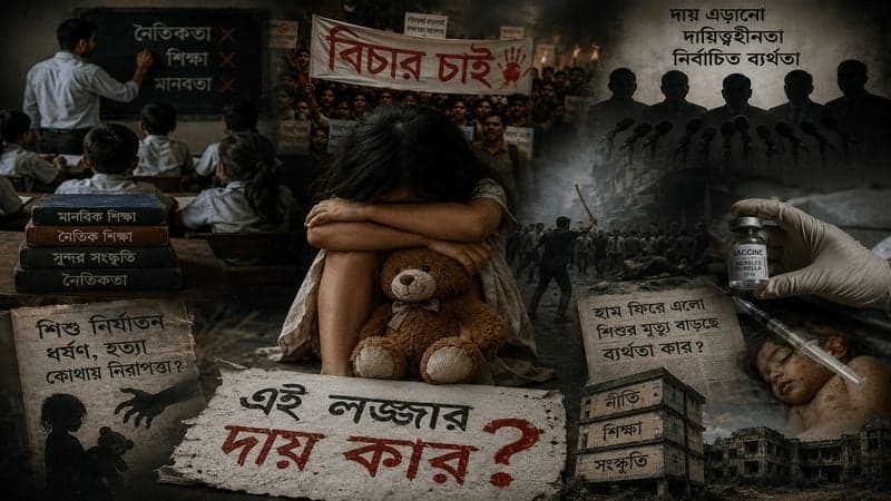 এই লজ্জার দায় কার?