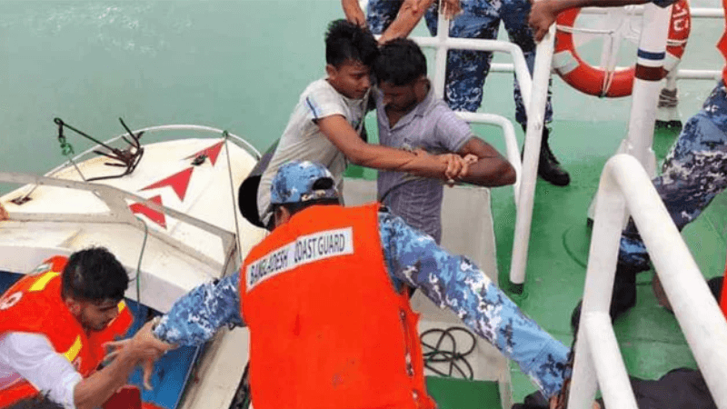 সেন্টমার্টিনে স্পিডবোট ডুবে মা–মেয়ের মৃত্যু, উদ্ধার ৮