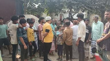 ভৈরবে আইনশৃঙ্খলা বাহিনীর তাড়া খেয়ে একজনের মৃত্যুর অভিযোগ