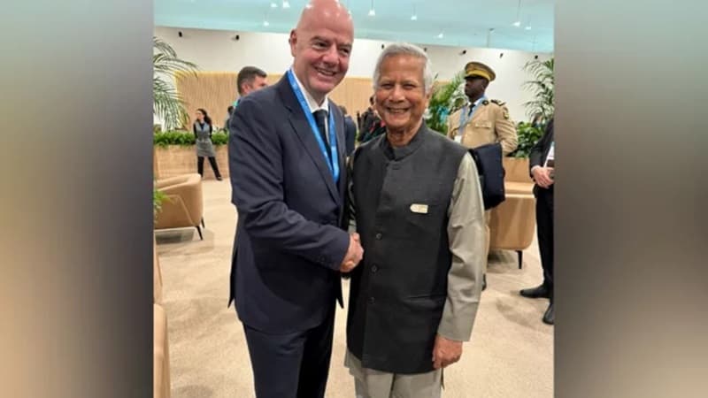 বাংলাদেশে আসার আমন্ত্রণ গ্রহণ ফিফা প্রেসিডেন্টের 