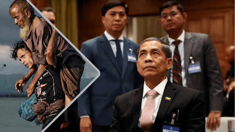 রোহিঙ্গা গণহত্যার অভিযোগ অস্বীকার করল মিয়ানমার