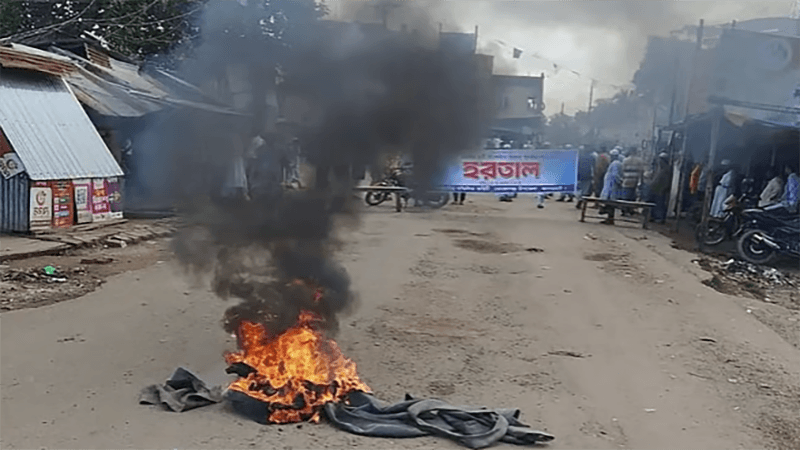বাগেরহাটে চলছে সকাল-সন্ধ্যা হরতাল