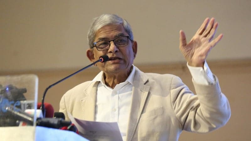 গোপালগঞ্জে এনসিপির সমাবেশে হামলার নিন্দা মির্জা ফখরুলের