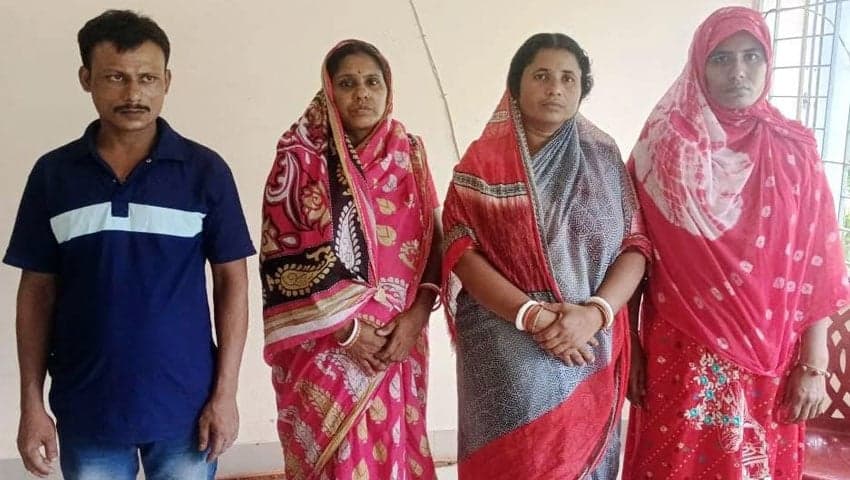 মেহেরপুর সীমান্ত দিয়ে ৪ বাংলাদেশিকে ফেরত পাঠাল বিএসএফ