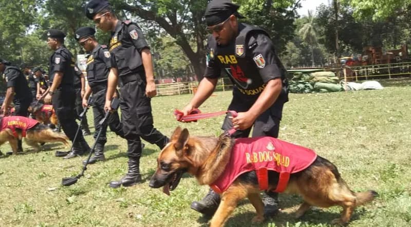 রাজধানীতে বিজিবির ডগ স্কোয়াড মোতায়েন