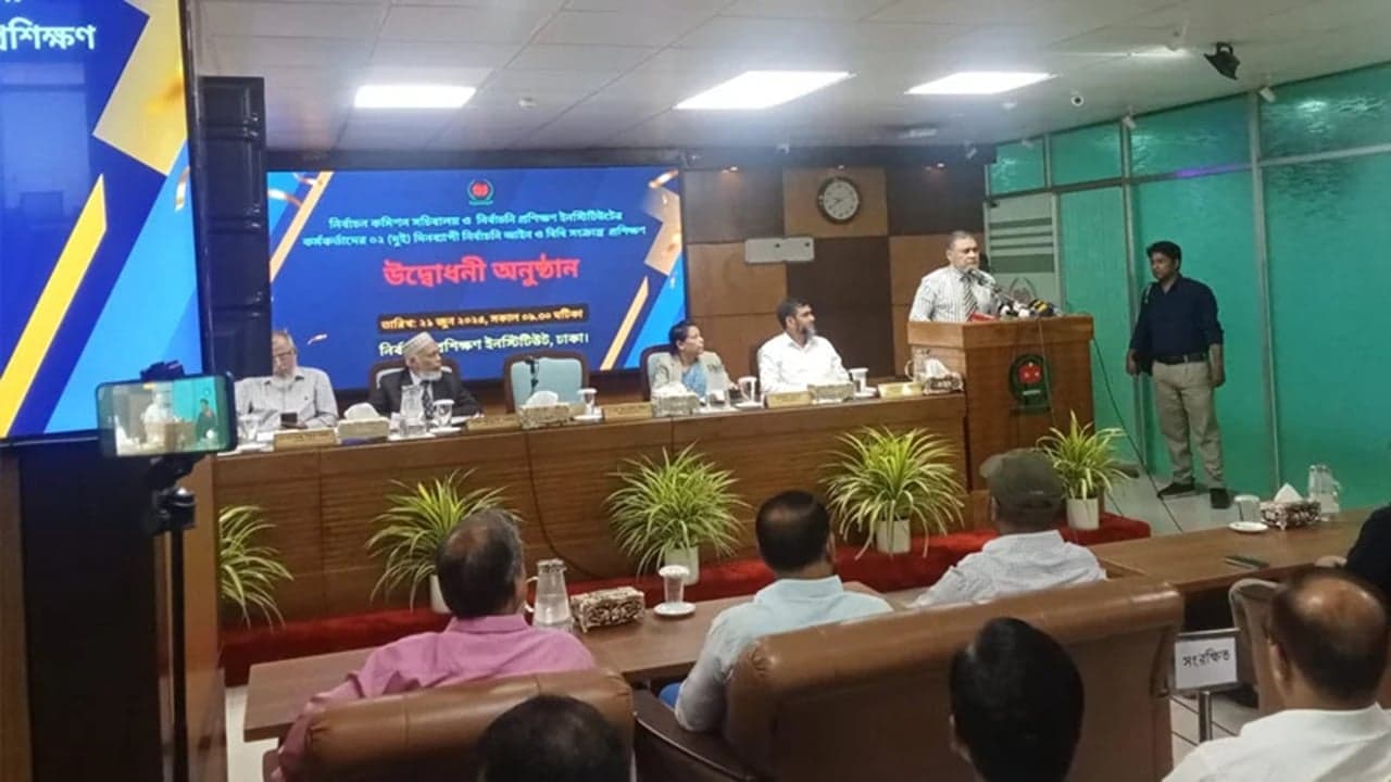 জাতীয় নির্বাচনের তারিখ যথাসময়ে জানানো হবে: সিইসি