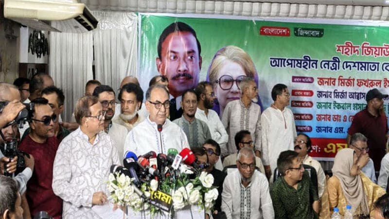 নির্বাচন পেছানোর ষড়যন্ত্রের অভিযোগ করলেন মির্জা আব্বাস