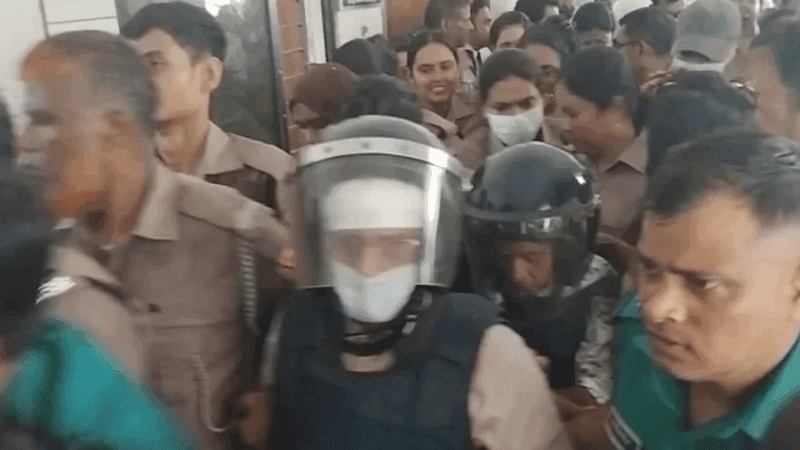 মরিয়মের মৃত্যুর সময় বাসায় খাচ্ছিলেন, জিজ্ঞাসাবাদে এমপি গাজী নজরুল