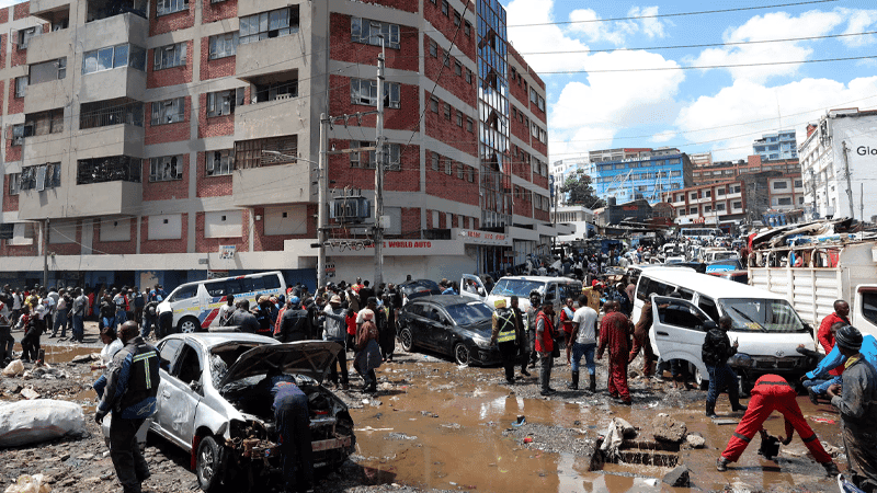 কেনিয়ায় ভয়াবহ বন্যায় প্রাণহানি বেড়ে ৬২