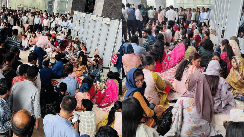 এনবিআর বিলুপ্তি: চার দাবিতে চলছে কর্মবিরতি