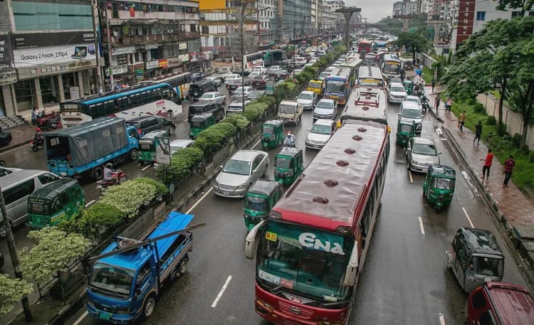 ব্যক্তিগত যানবাহন কমিয়ে গণপরিবহন ব্যবহারের নির্দেশনা
