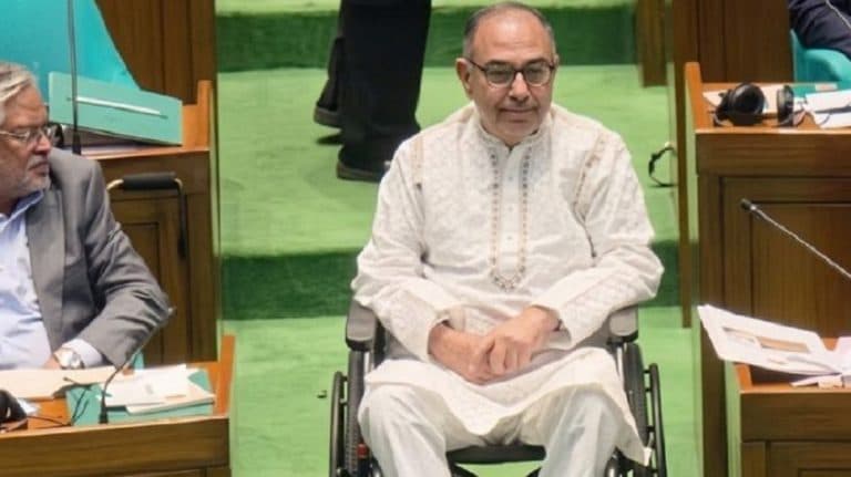 সংসদে যোগ দিলেন মির্জা আব্বাস