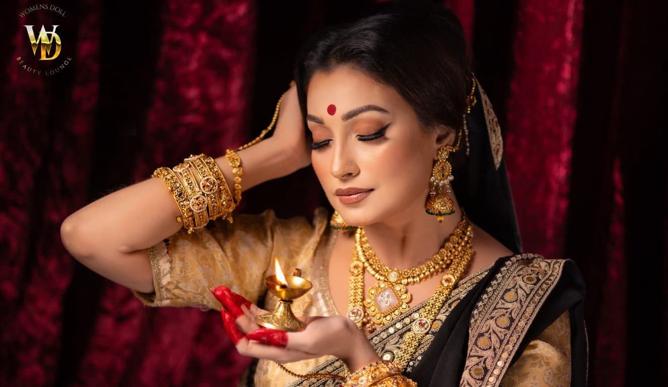 পার্বতী সাজে প্রশংসায় ভাসছেন রাজ রিপা