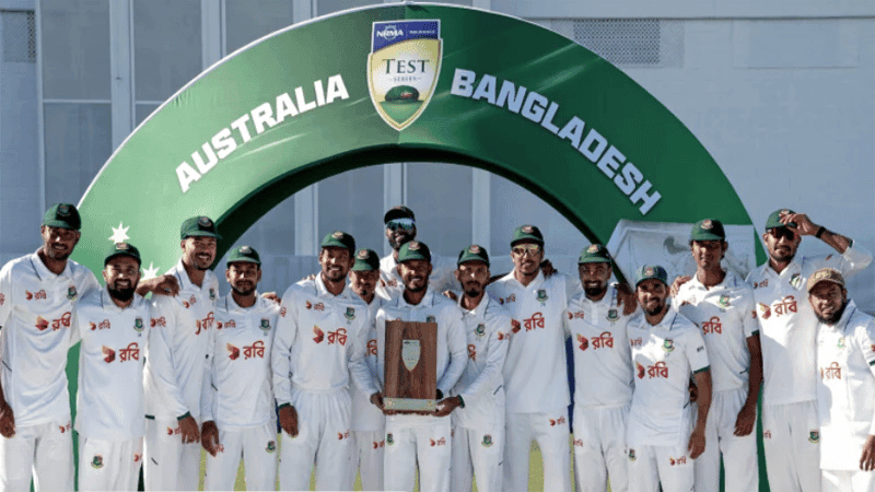 টেস্ট র‍্যাঙ্কিংয়ে ষষ্ঠস্থানে বাংলাদেশ