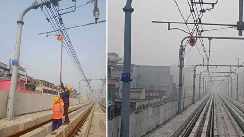 মেট্রোরেল লাইনে আবারও ফানুস, ট্রেন চলাচল স্বাভাবিক