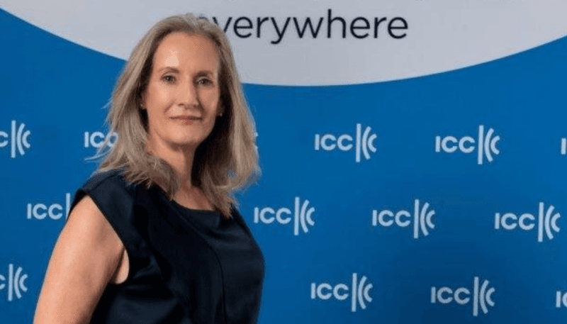 ঢাকায় আইসিসি চেয়ার মারিয়া ফেরনান্দা 