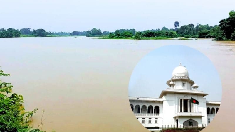 গোমতী নদীর অবৈধ স্থাপনা ৬ মাসের মধ্যে উচ্ছেদের নির্দেশ