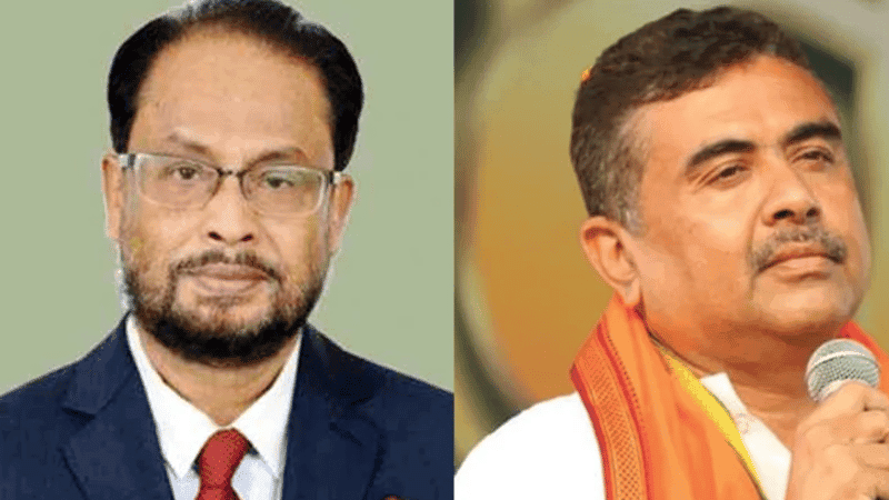 শুভেন্দু অধিকারীকে অভিনন্দন জানালেন জি এম কাদের