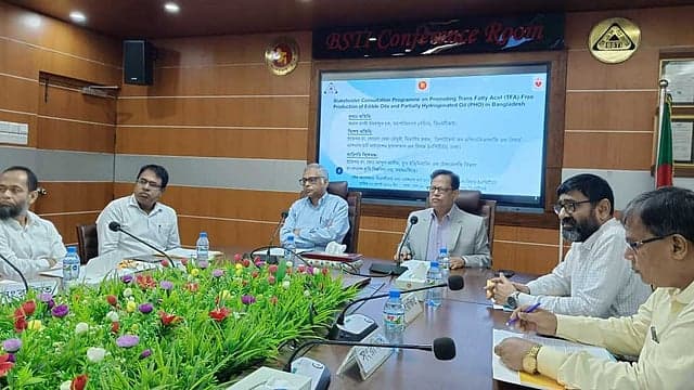তেল, চিপস ও চানাচুরে ট্রান্স ফ্যাটের সর্বোচ্চ মাত্রা হবে ২%