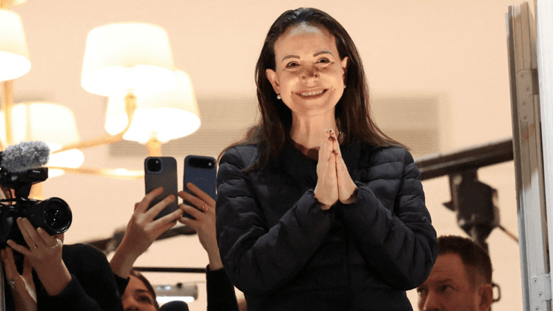 মার্কিন জ্বালানির প্রাণকেন্দ্র হবে ভেনেজুয়েলা: মাচাদো