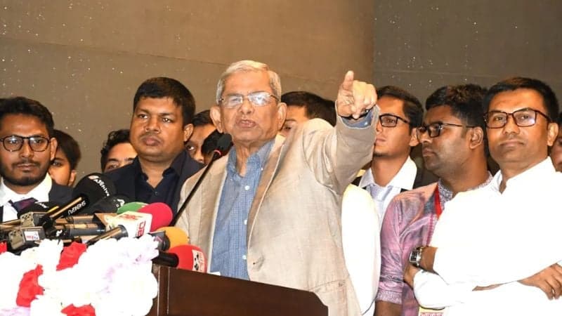 ফ্যাসিস্টরা বিশ্ব দরবারে বাংলাদেশের ভাবমূর্তি নষ্ট করছে: মির্জা ফখরুল