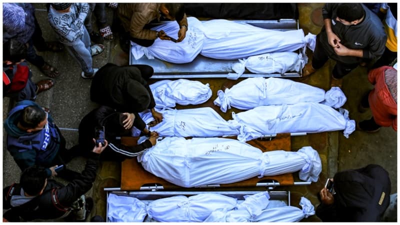 গাজায় প্রাণহানি ছাড়াল ২৩ হাজার