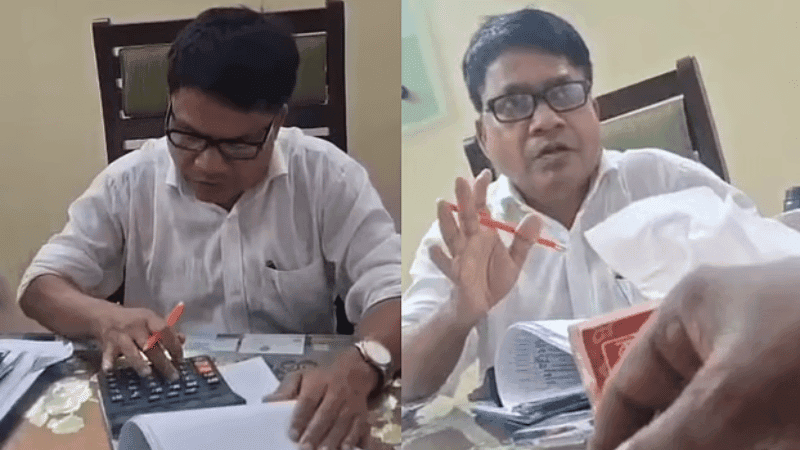 ক্যালকুলেটরে হিসাব করে ‘কমিশনের নামে ঘুষ’ চাইলেন সরকারি কর্মকর্তা, ভিডিও ভাইরাল
