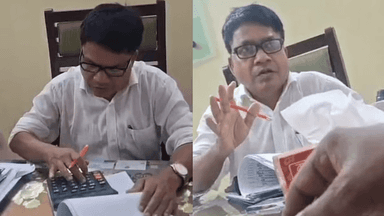 ক্যালকুলেটরে হিসাব করে ‘কমিশনের নামে ঘুষ’ চাইলেন সরকারি কর্মকর্তা, ভিডিও ভাইরাল