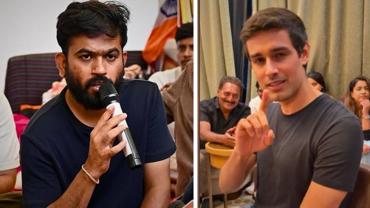 দিল্লিতে অভিজিৎ দিপকে, ধ্রুব রাঠি আটক