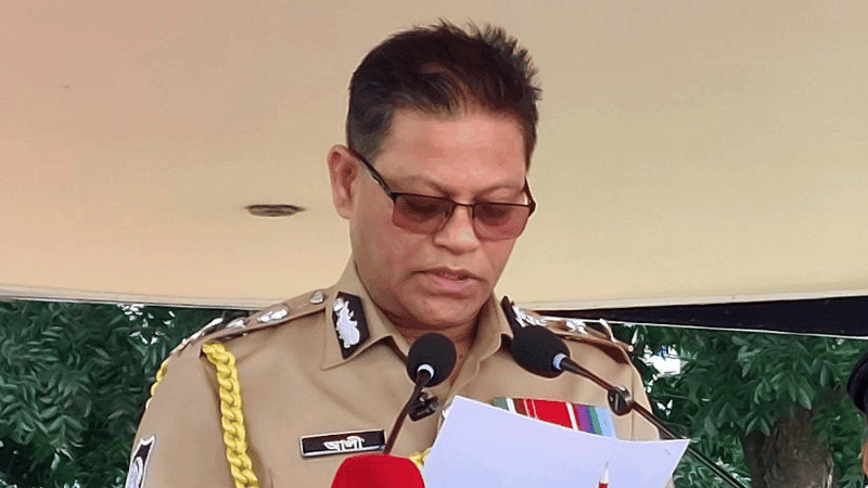 ভয়-ভীতি ও প্রলোভনের ঊর্ধ্বে থেকে পুলিশ সদস্যদের দায়িত্ব পালনের আহ্বান আইজিপির