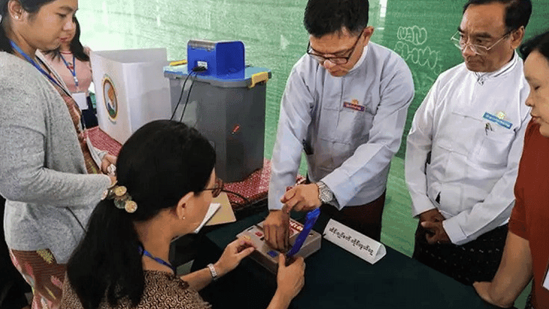 জান্তা পরিচালিত নির্বাচনের প্রথম ধাপে মিয়ানমারের সামরিকপন্থী দল জয়ী: সরকারি ফলাফল