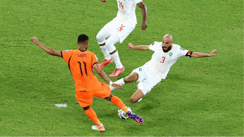 গাকপোর গোলে এগিয়ে নেদারল্যান্ডস, চাপে মরক্কো