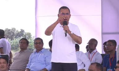 কিশোরগঞ্জ পৌঁছেছেন প্রধানমন্ত্রী