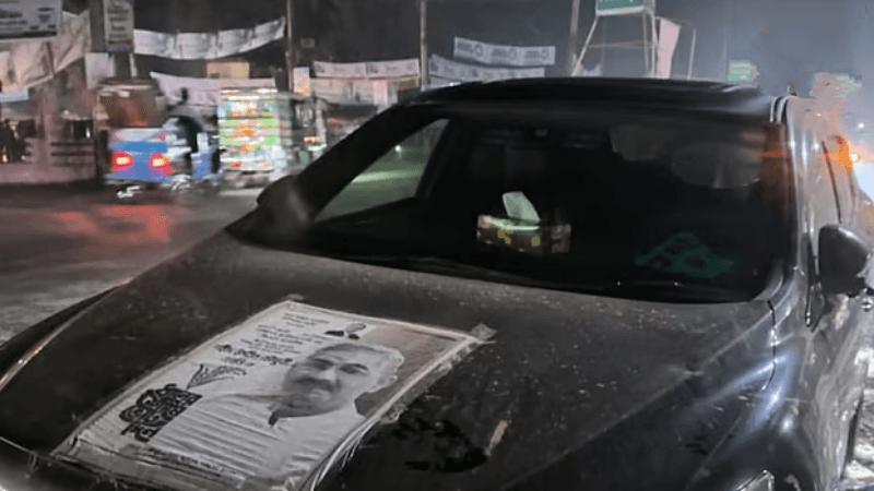 এ্যানির নির্বাচনী গাড়িতে ১৫ লাখ টাকা, যাচাই শেষে ছেড়ে দেওয়া হলো বিএনপি কর্মীকে