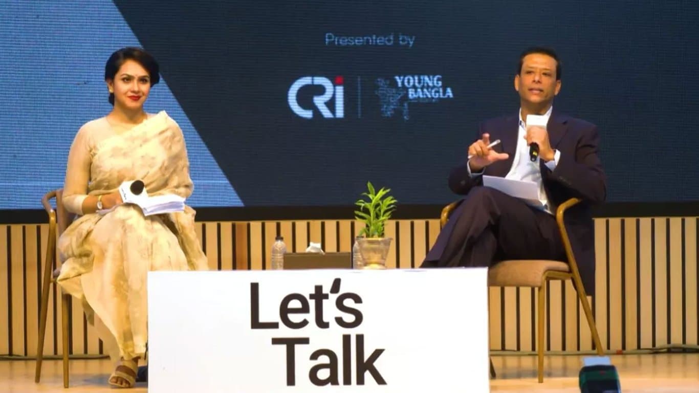 স্মার্ট বাংলাদেশ নিয়ে তরুণদের সঙ্গে আলাপচারিতায় সজীব ওয়াজেদ জয়