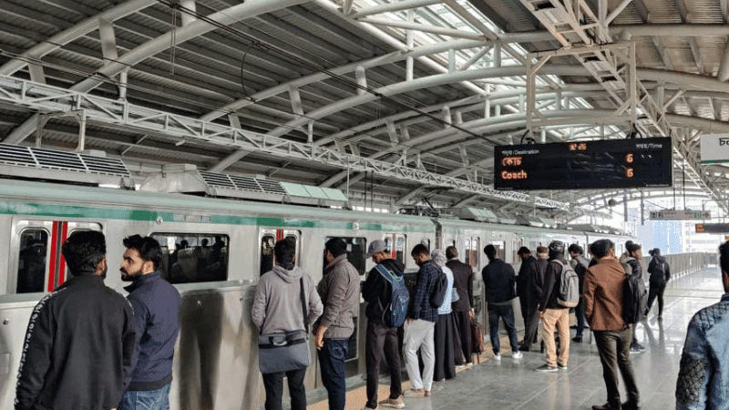 ঈদের দিন বন্ধ থাকবে মেট্রোরেল