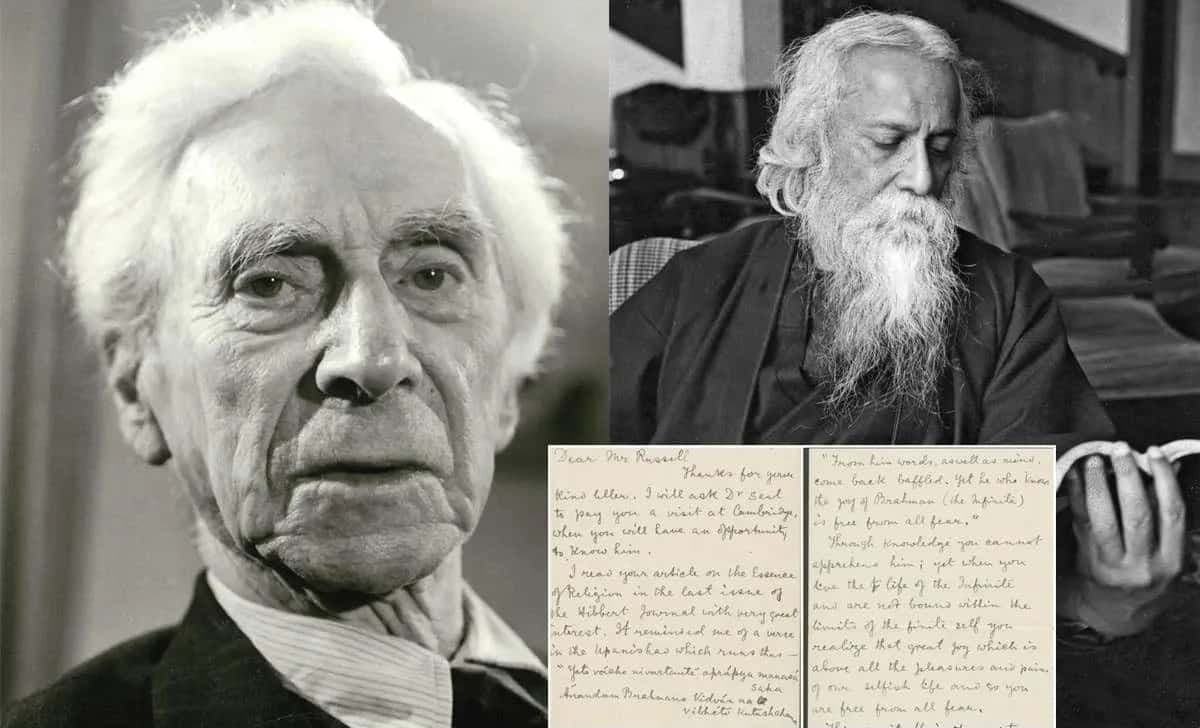 নোবেল পুরস্কারের ফেসবুক পেজে রবীন্দ্রনাথ ও রাসেলের ১১৪ বছরের পুরনো ঐতিহাসিক চিঠি