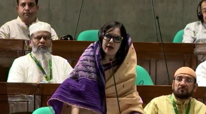 আমির হামজার নারীবিদ্বেষী বক্তব্যের বিষয়ে সংসদে বিচার চাইলেন রুমিন ফারহানা