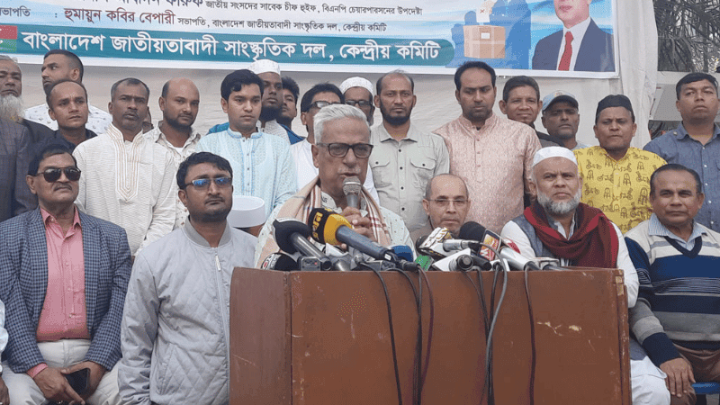 জুলাই বিপ্লবকে সম্মান জানাতে নির্বাচনের তারিখ ঘোষণা করুন: প্রধান উপদেষ্টাকে বিএনপি