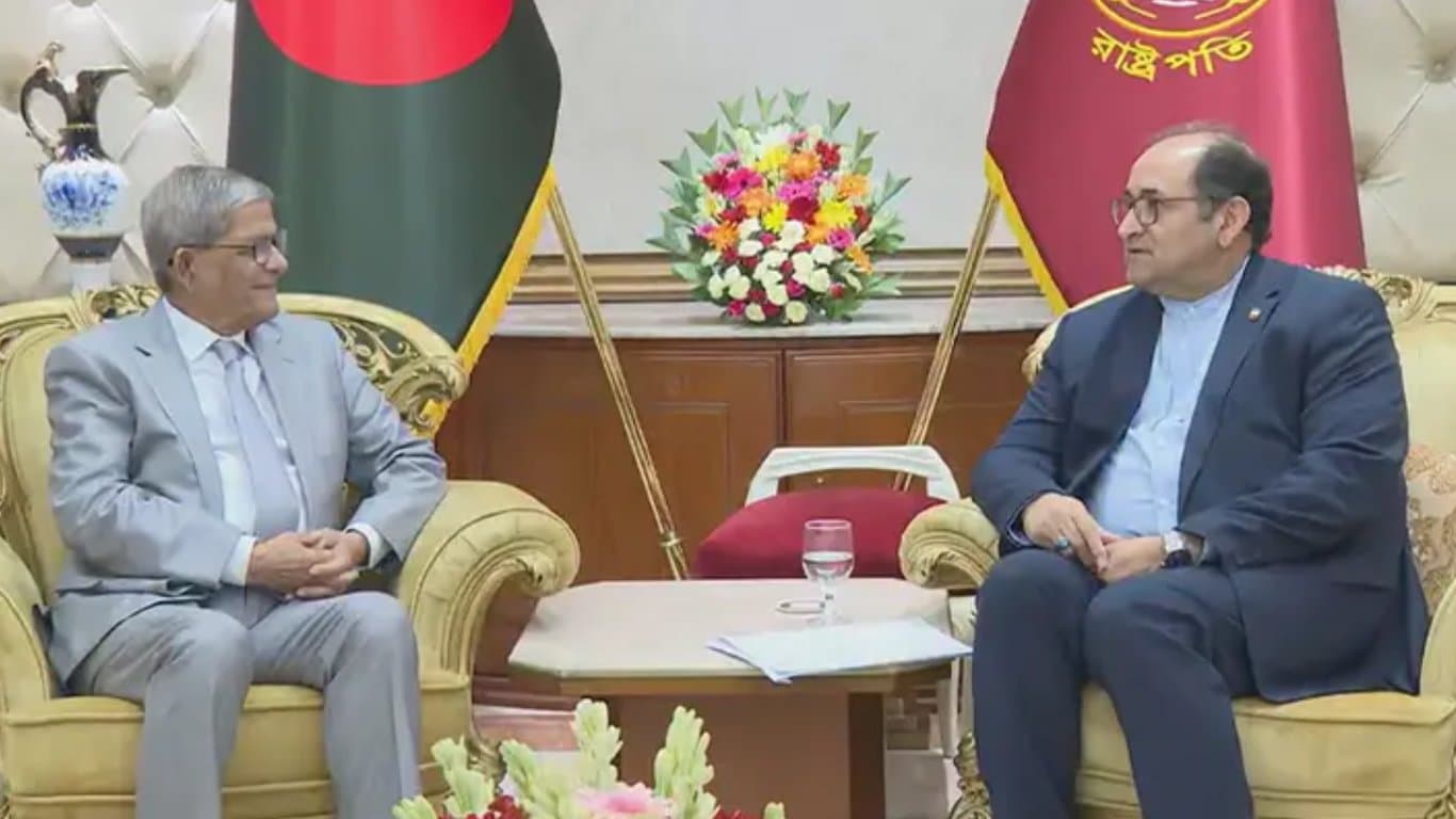 রাষ্ট্রপতির সঙ্গে ইরানের রাষ্ট্রদূতের সাক্ষাৎ