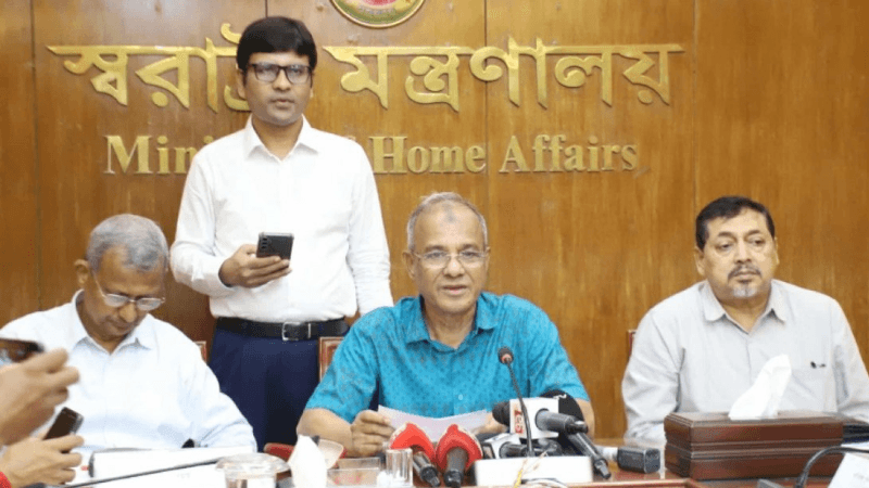 নির্বাচনে মাঠ প্রশাসনকে নিরপেক্ষভাবে কাজ করার নির্দেশ দেয়া হবে: স্বরাষ্ট্র উপদেষ্টা