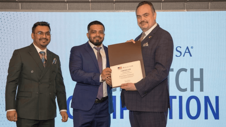 সিলেক্টইউএসএ ২০২৬ টেক পিচ প্রতিযোগিতার বিজয়ী প্রাইমসিংক সল্যুশন্স