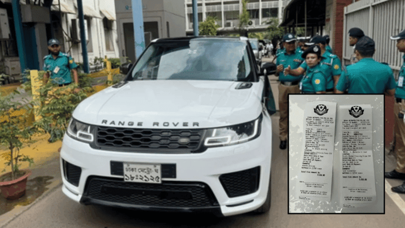 উল্টো পথে বিমানমন্ত্রীর গাড়ি, মামলা দিলো পুলিশ