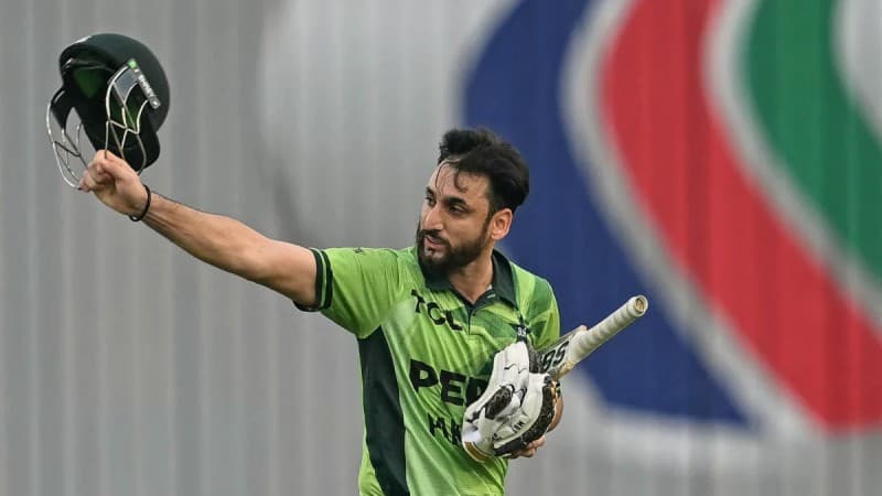 বিতর্কিত রানআউটের পর মেজাজ হারিয়ে শাস্তি পেলেন সালমান আলি আগা